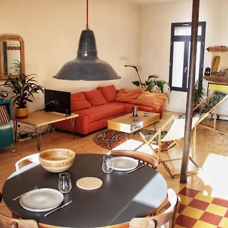 Artistic Loft, Downtown Montpellier, Wifi Апартаменты